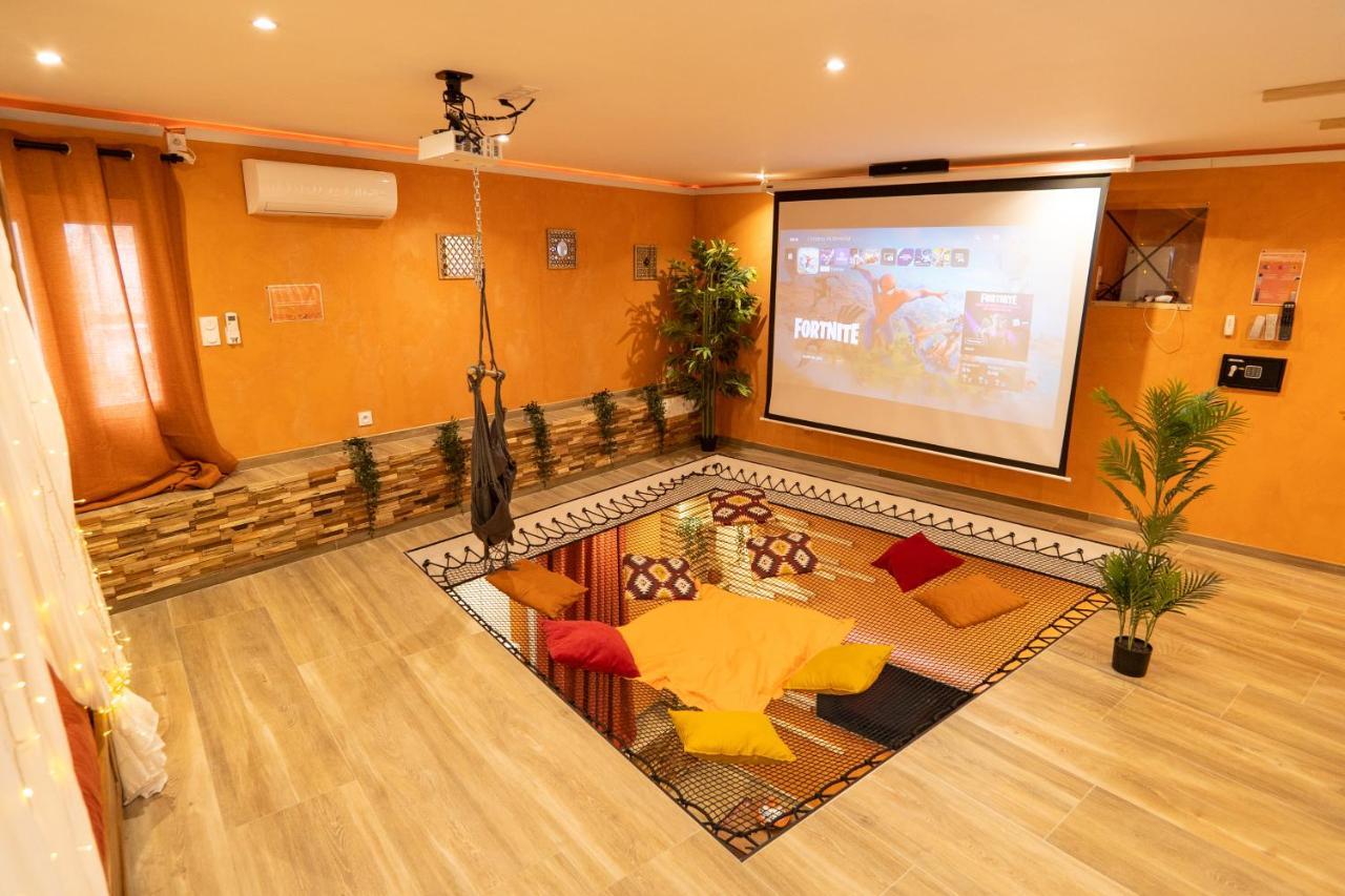 Capsule Marrakech I Chicha I Sauna I Balneo I Console Ps5 I Cinema Trith-Saint-Leger Dış mekan fotoğraf
