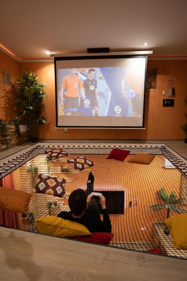 Capsule Marrakech I Chicha I Sauna I Balneo I Console Ps5 I Cinema Trith-Saint-Leger Dış mekan fotoğraf