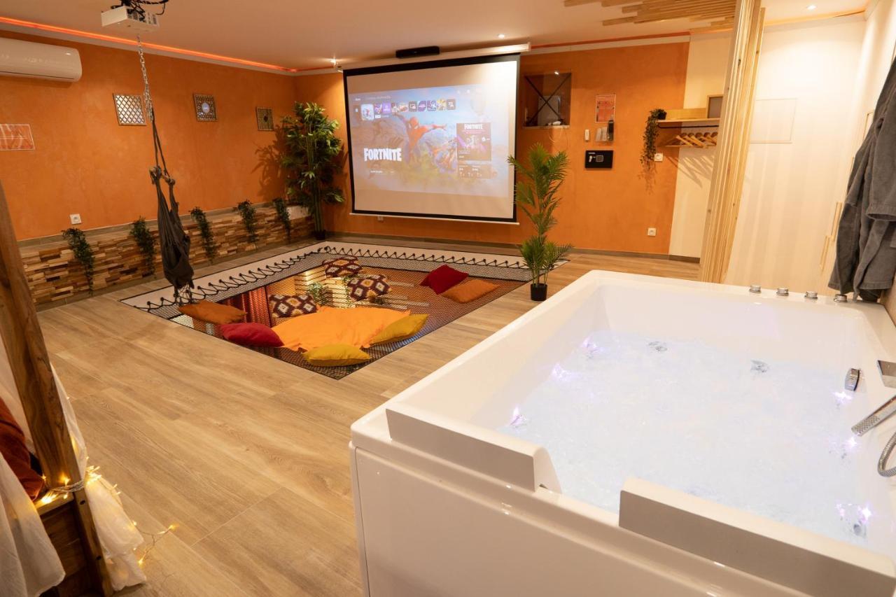 Capsule Marrakech I Chicha I Sauna I Balneo I Console Ps5 I Cinema Trith-Saint-Leger Dış mekan fotoğraf