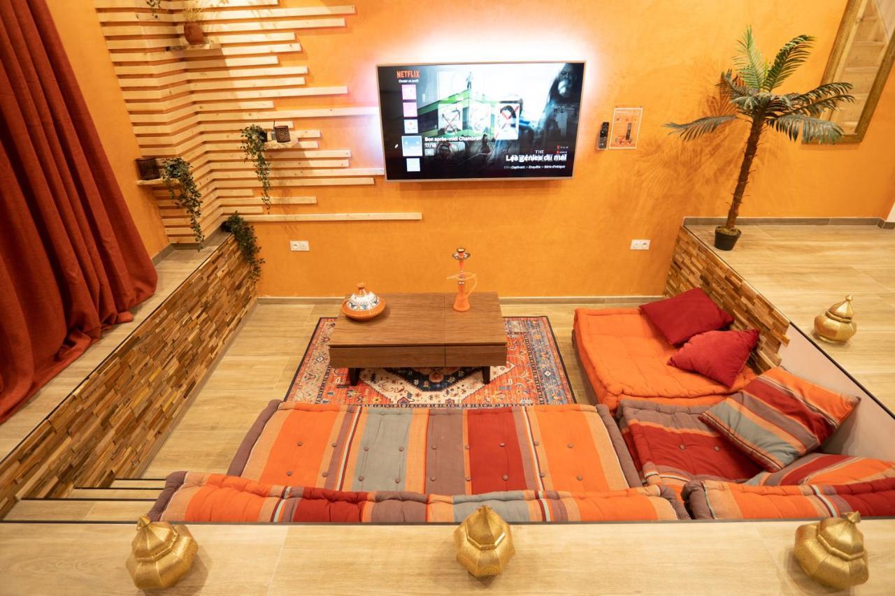 Capsule Marrakech I Chicha I Sauna I Balneo I Console Ps5 I Cinema Trith-Saint-Leger Dış mekan fotoğraf