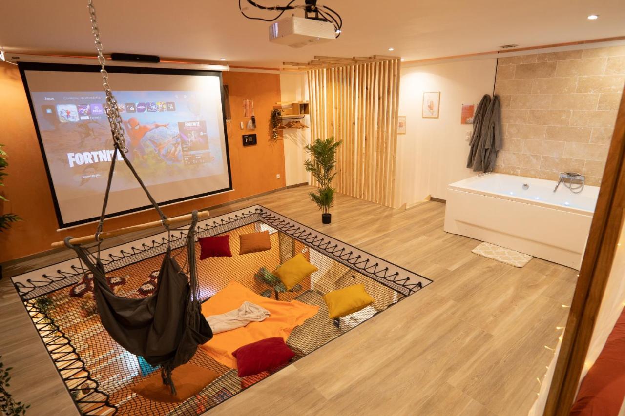 Capsule Marrakech I Chicha I Sauna I Balneo I Console Ps5 I Cinema Trith-Saint-Leger Dış mekan fotoğraf