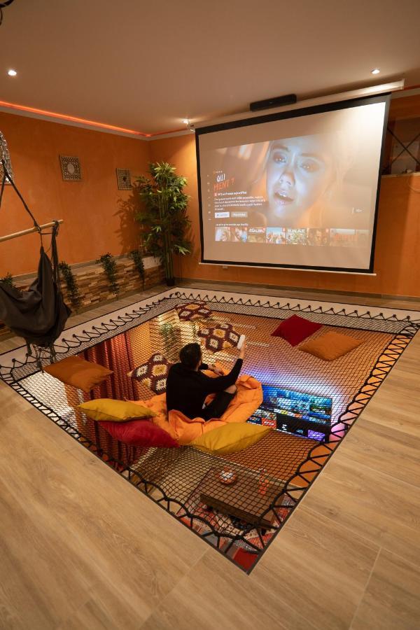 Capsule Marrakech I Chicha I Sauna I Balneo I Console Ps5 I Cinema Trith-Saint-Leger Dış mekan fotoğraf